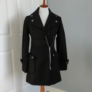 Urban Outfitters Silence + Noise Black Wool Jacket